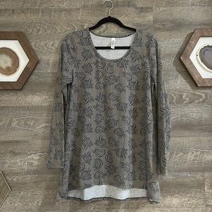 NWOT, Lularoe Lynnae Long Sleeve Floral Shirt